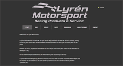 Desktop Screenshot of lyrenmotorsport.com